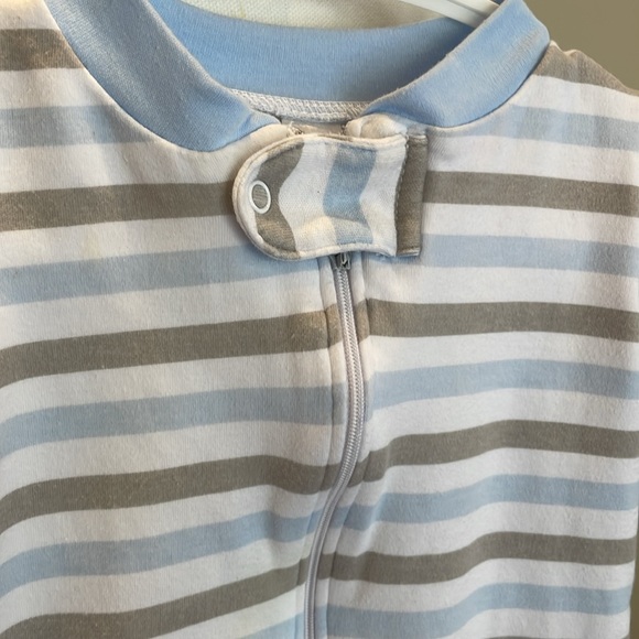 Baby Boy striped Sleeper - Picture 2 of 4